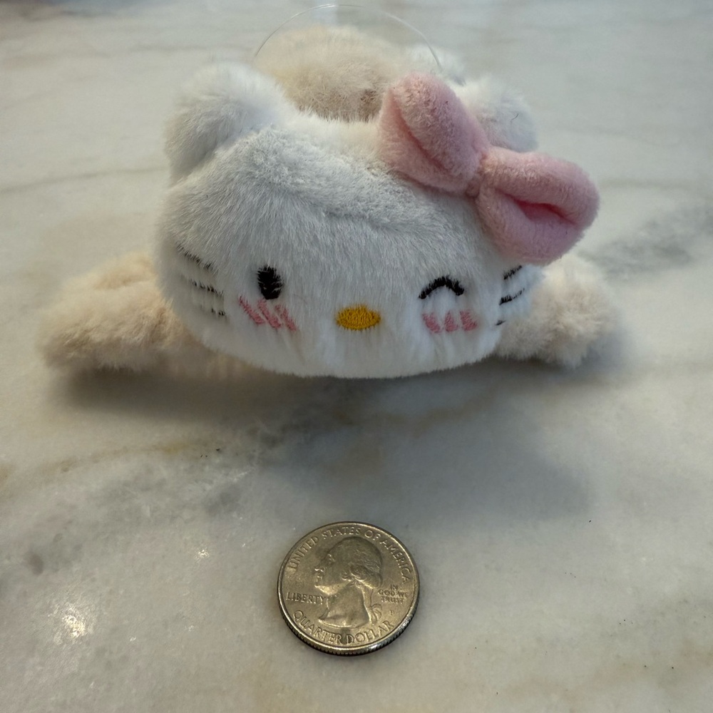 Teddy bear hair clips with claw